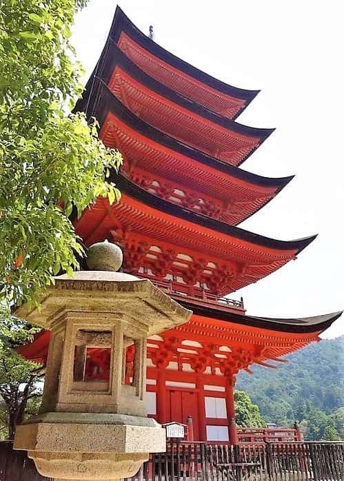 Miyajima Island Five-Story Pagoda