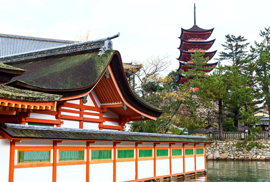 Miyajima Island 5-Story Pagoda