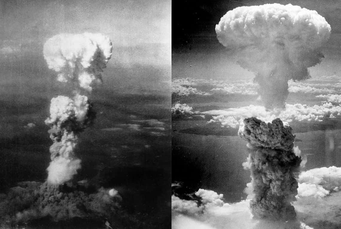 Atomic Bombs dropped on Hiroshima and Nagasaki