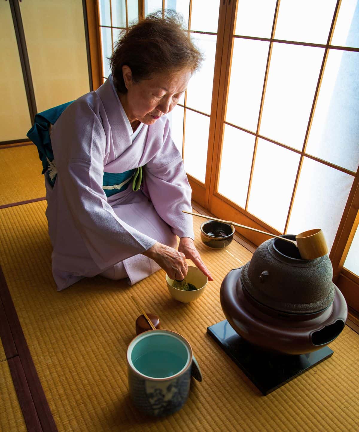 Japanese Tea Ceremony Steps