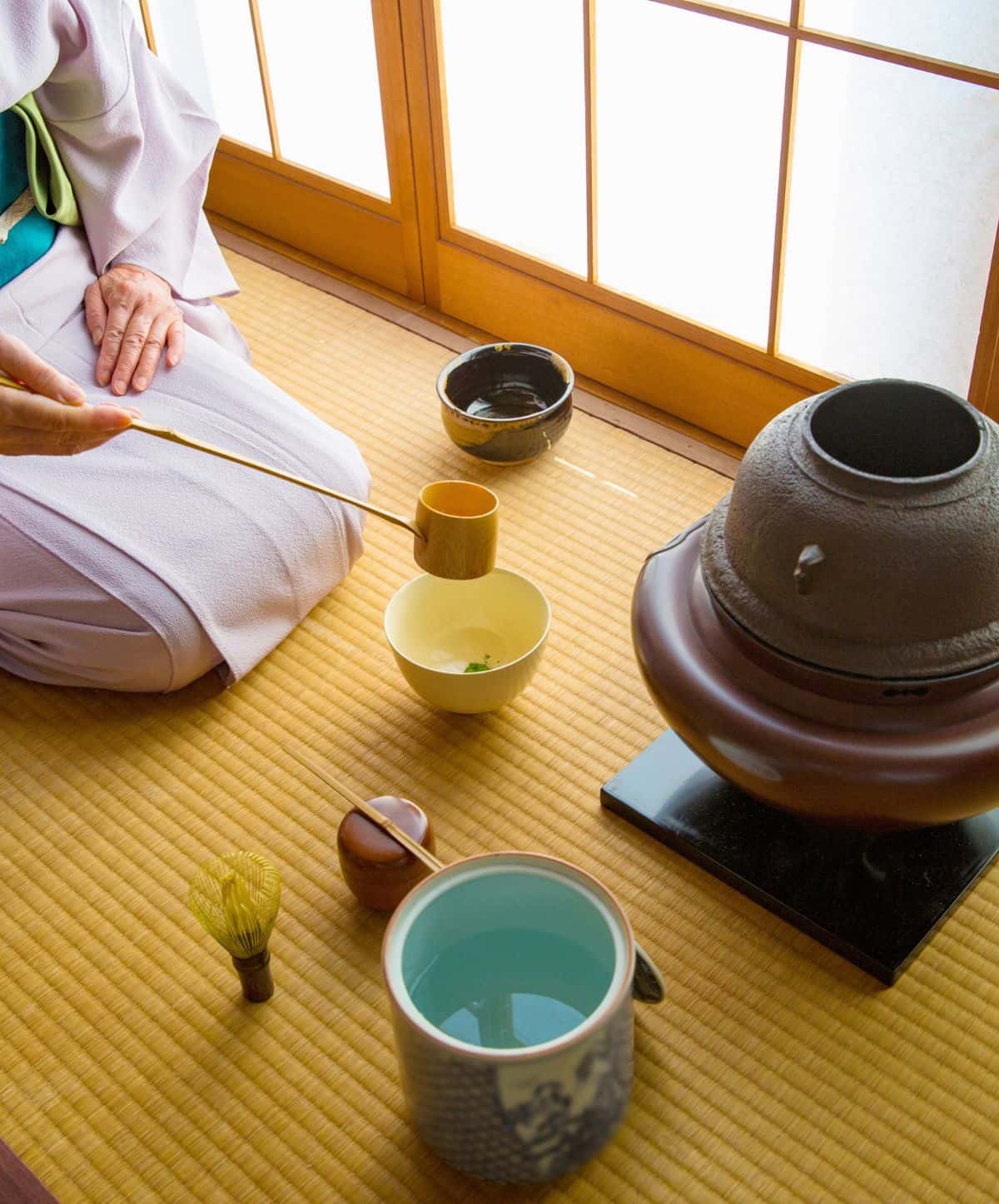 Japanese Tea Ceremony Steps