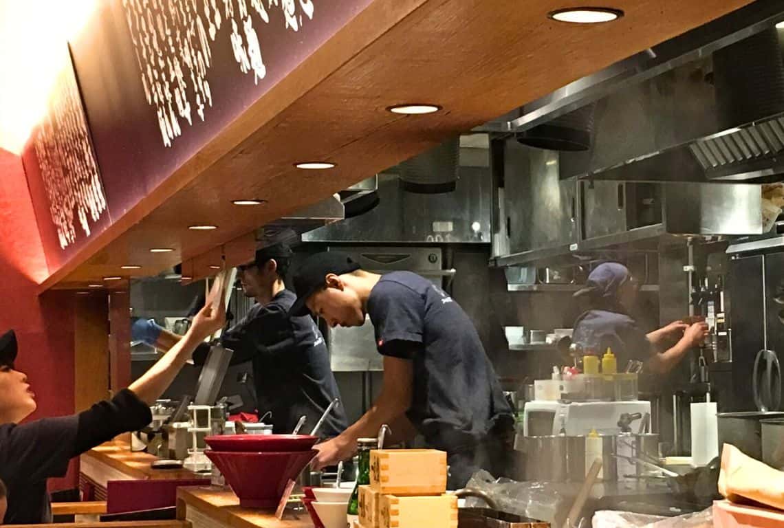 Best Ramen in Ginza Ippudo in Ginza