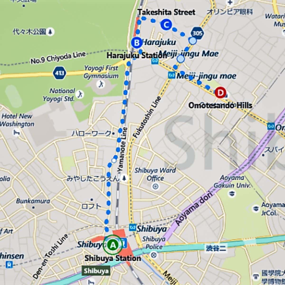 Shibuya and Harajuku Walking Tour