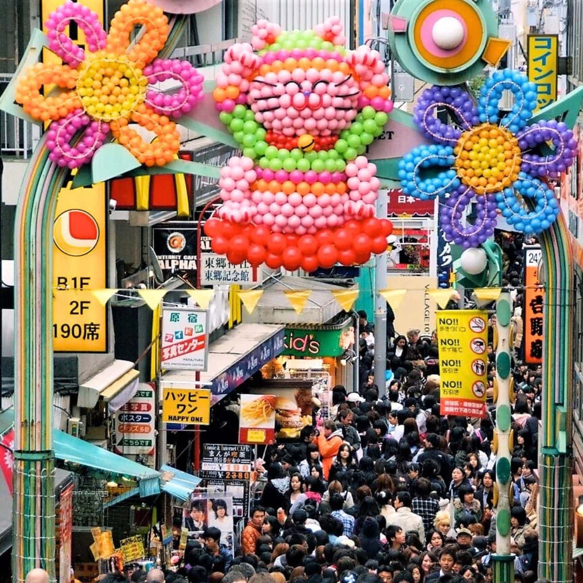 Shibuya and Harajuku Walking Tour Takeshita Street