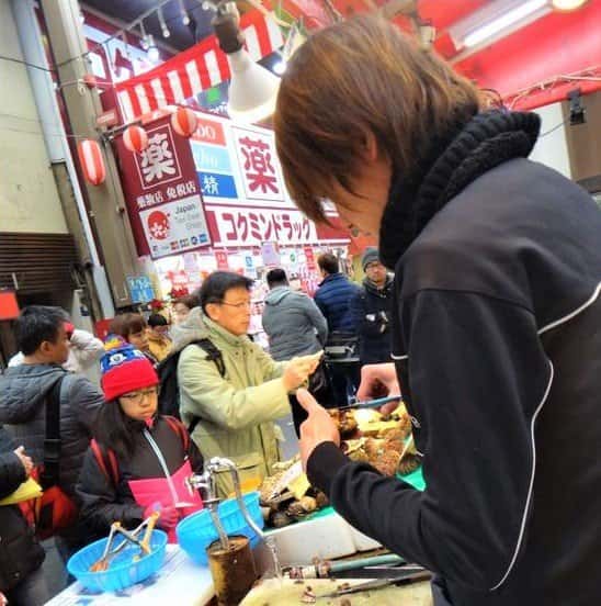 What to Eat at Osaka Kuromon Market
