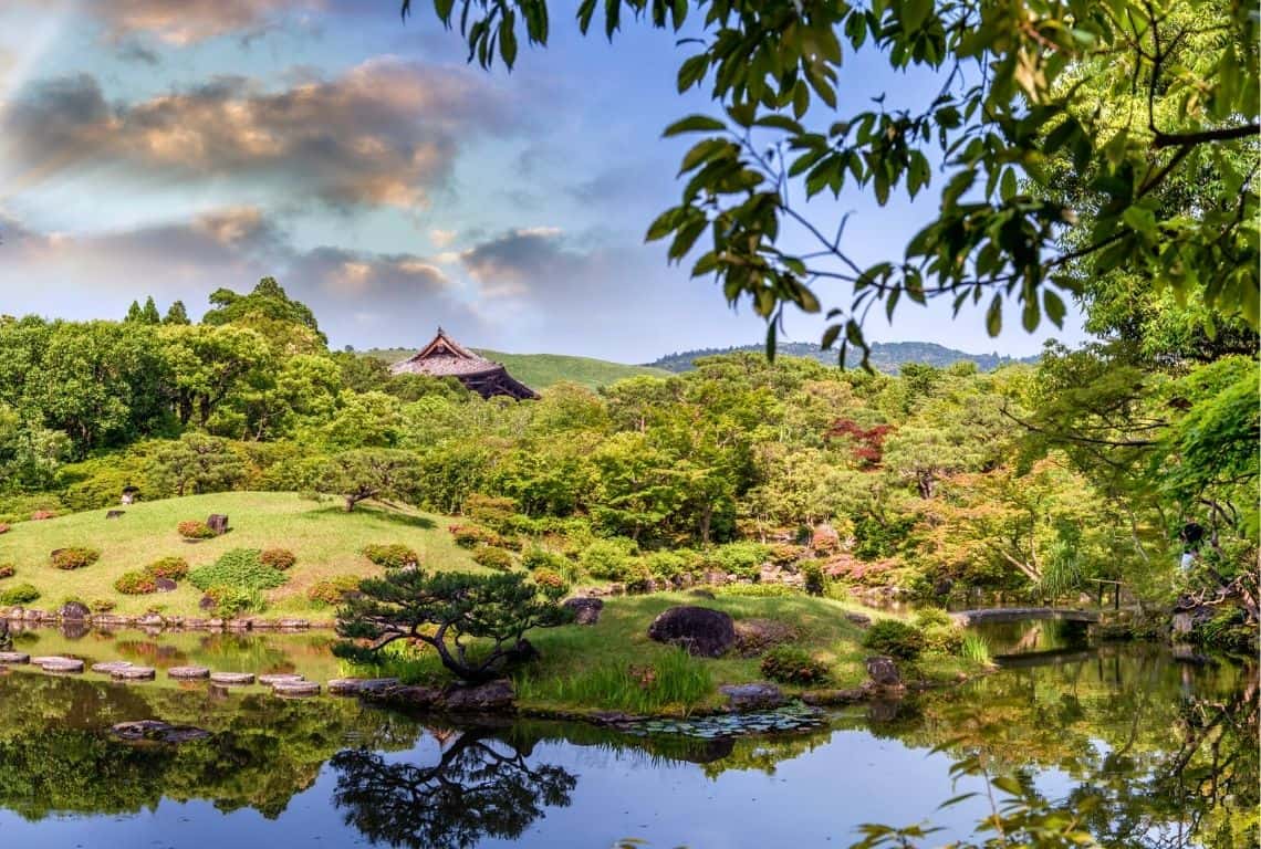 Isuien Garden in Nara