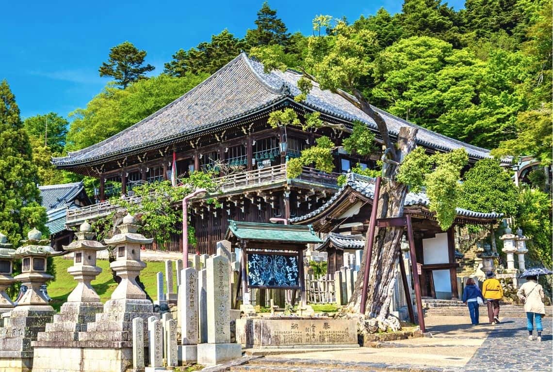 Nigatsudo Temple in Nara