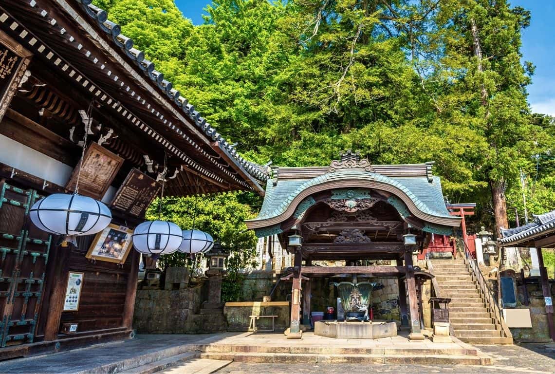 Nigatsudo Temple in Nara