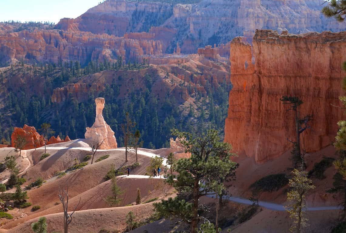 Views along Queens Garden Trail In Bryce Canyon