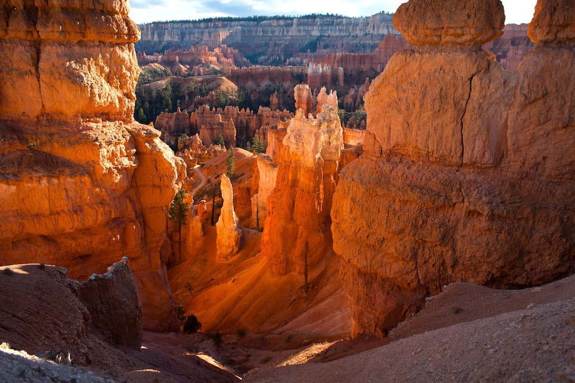 Views along Queens Garden Trail in Bryce Canyon