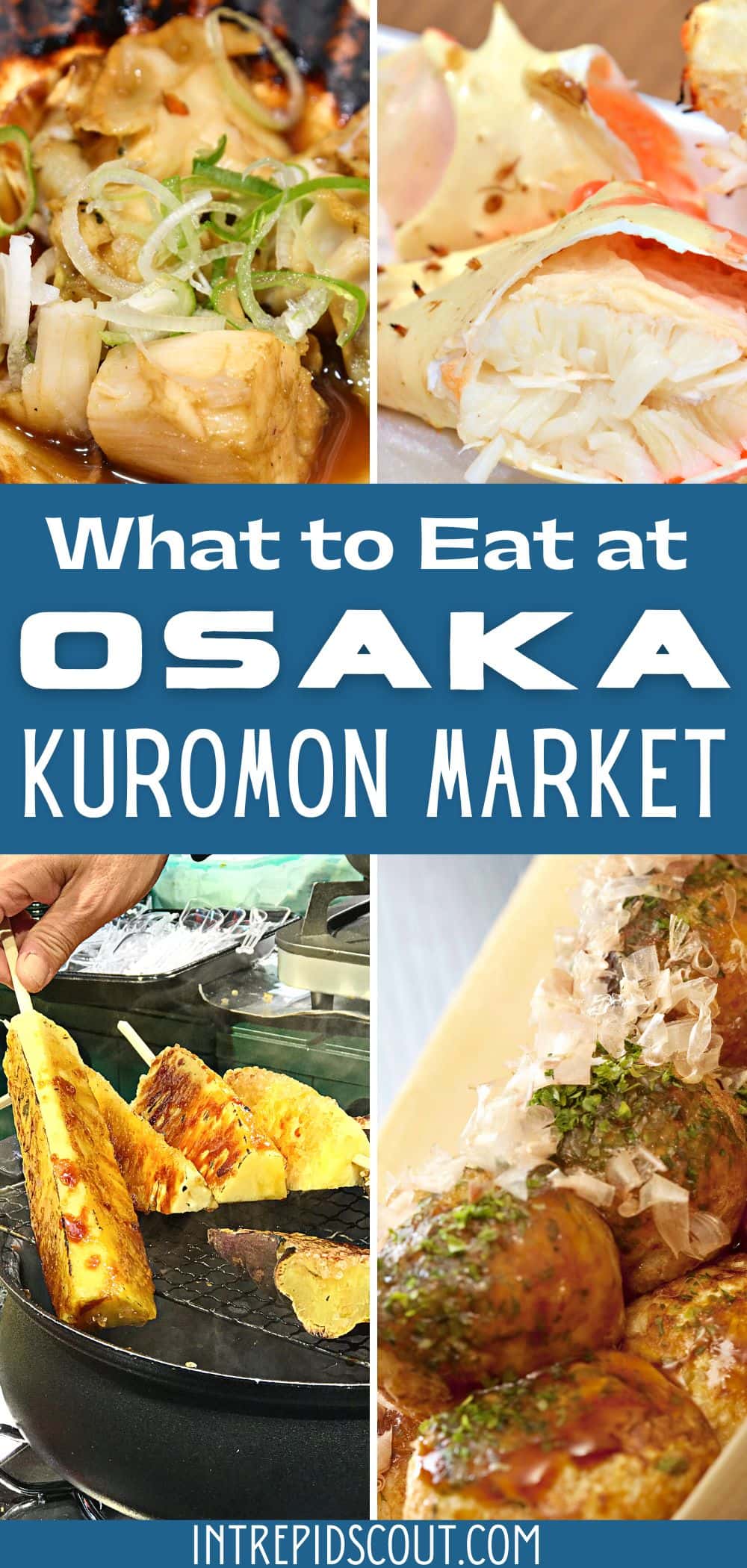 What to Eat at Osaka Kuromon Market