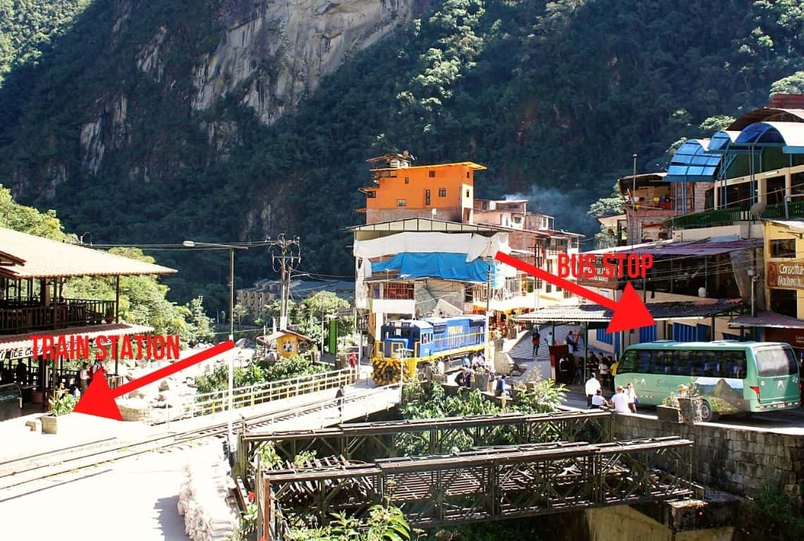 Hiking to Machu Picchu from Aguas Calientes Hiking to Machu Picchu from Aguas Calientes