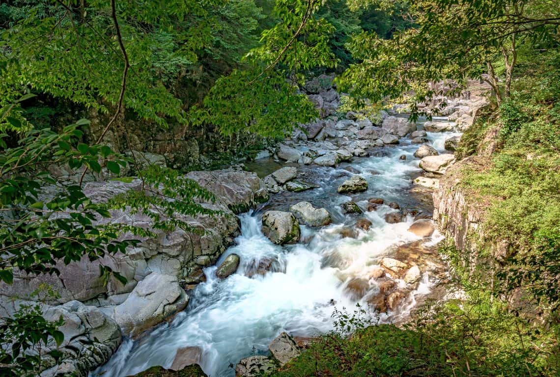 Sandankyo Gorge