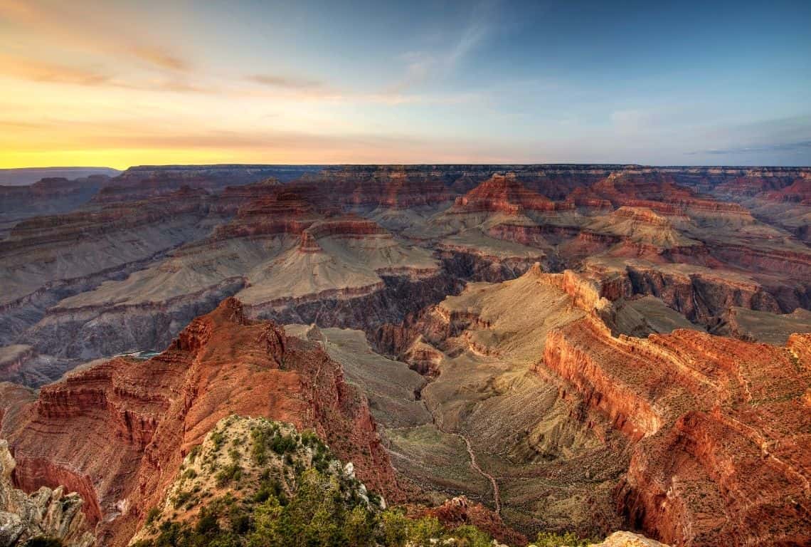 Hopi Point in Grand Canyon