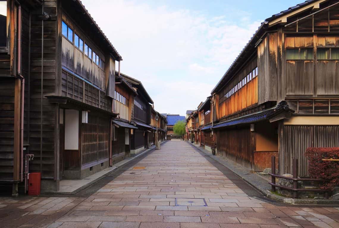 Higashi Chaya District in Kanazawa