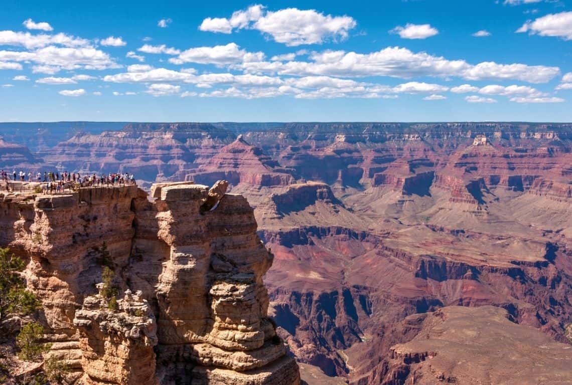 Mather Point in Grand Canyon