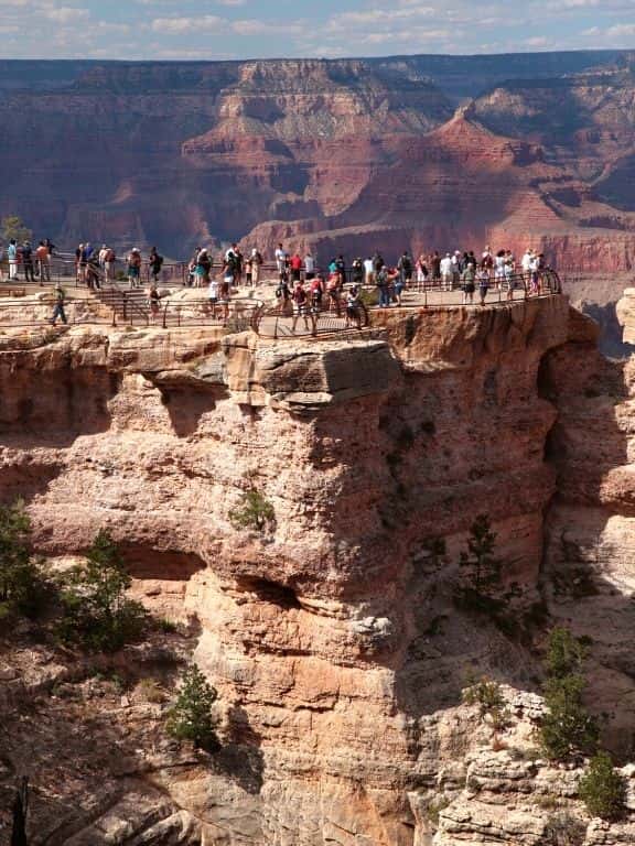 Mather Point in Grand Canyon