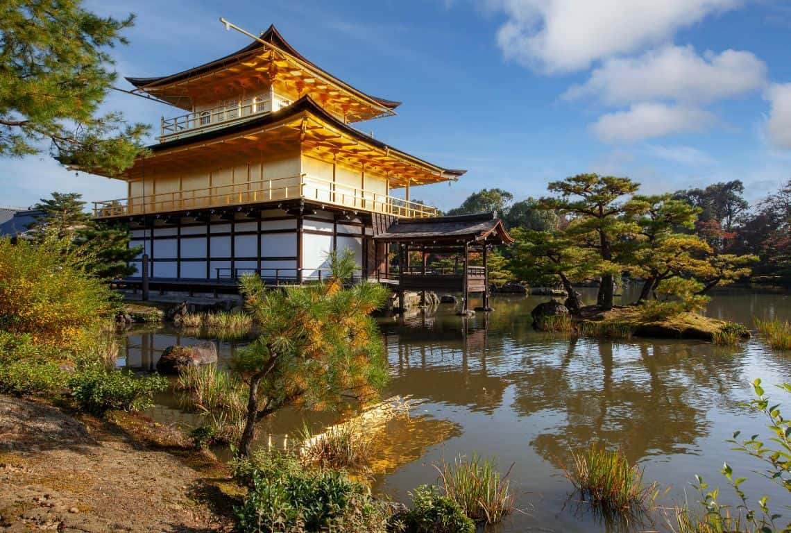 Golden Pavilion in Kyoto