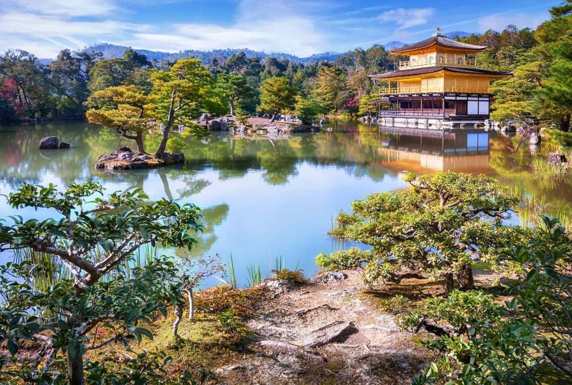 Golden Pavilion in Kyoto