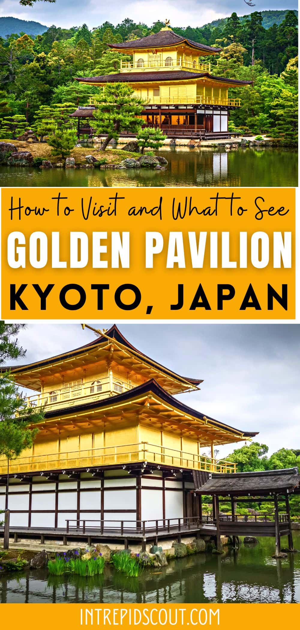 Golden Pavilion in Kyoto