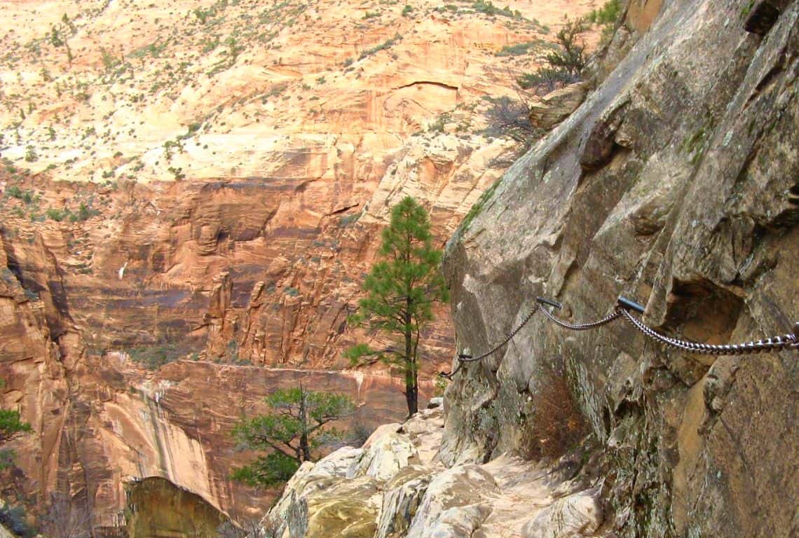 Hidden Canyon Trail in Zion