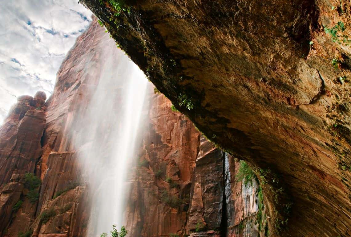 Weeping Rock Trail in Zion