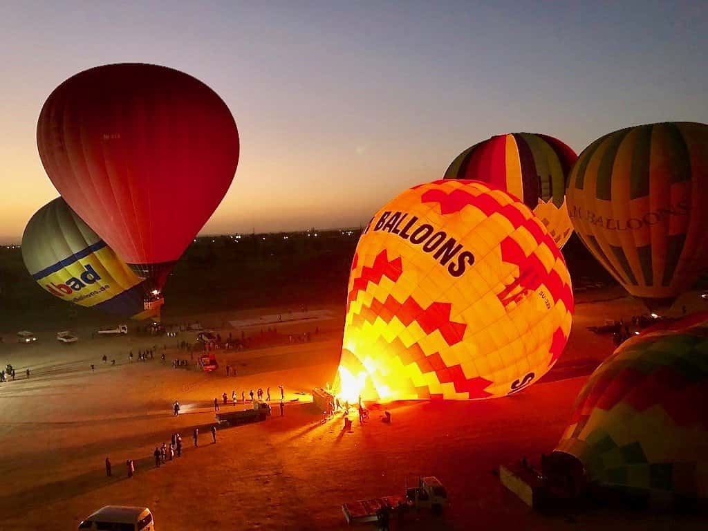 Balloon Ride Over Luxor