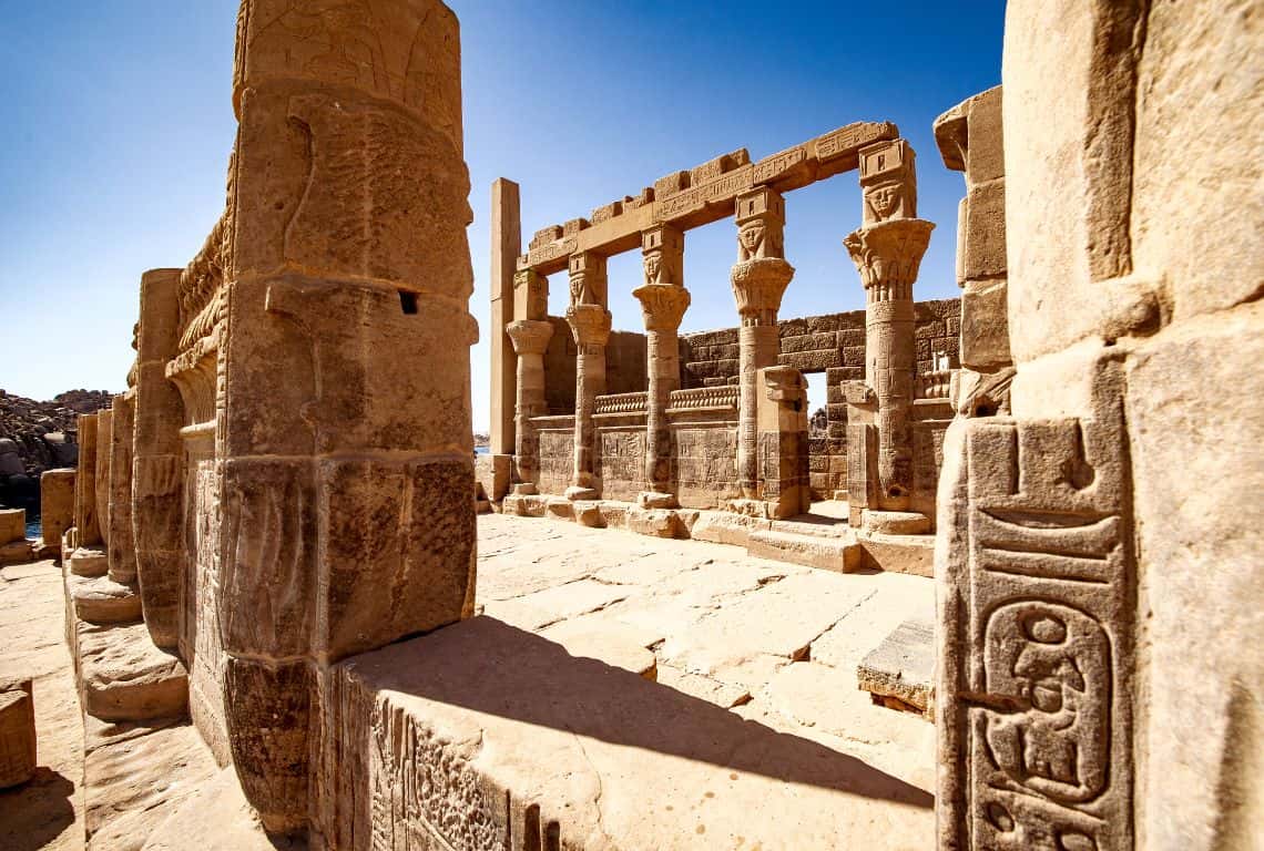 Temple of Philae in Aswan