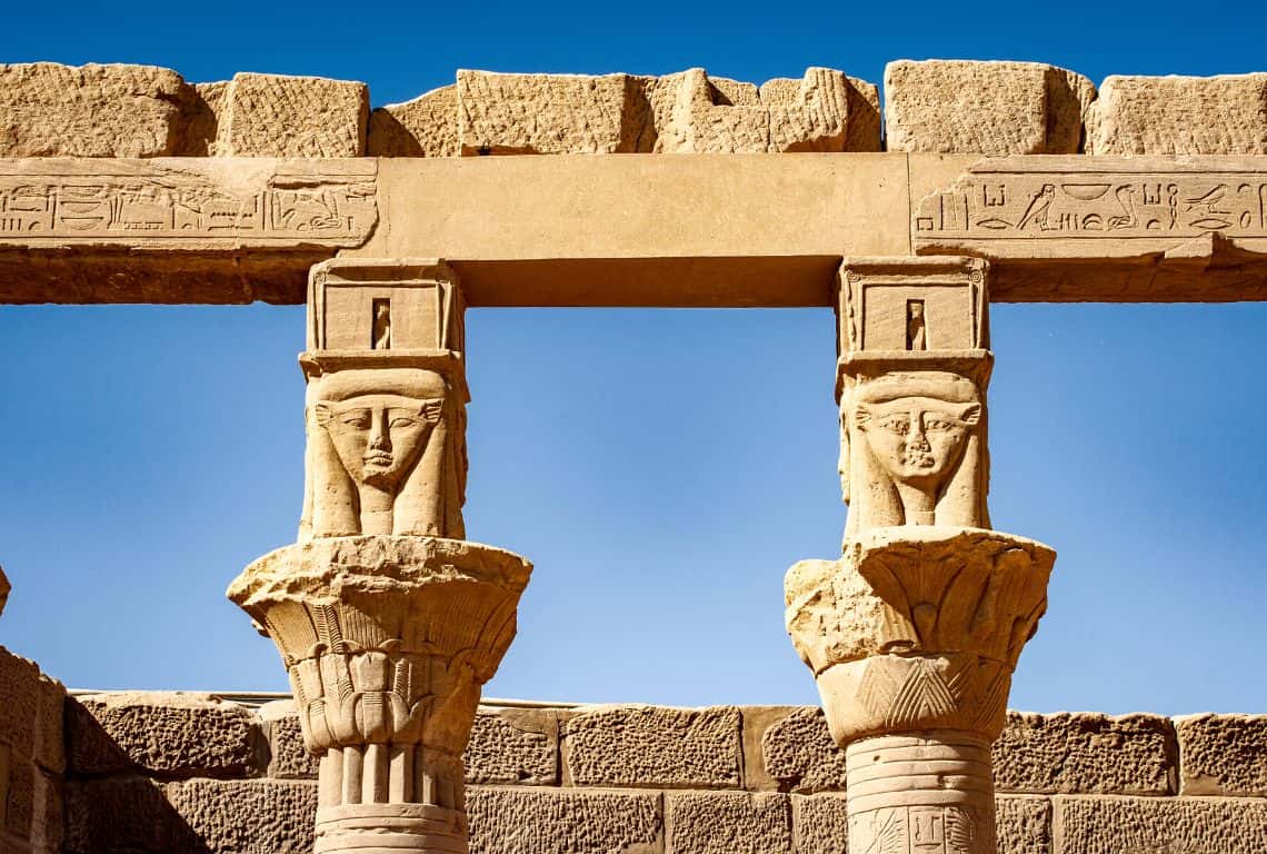 Temple of Philae in Aswan