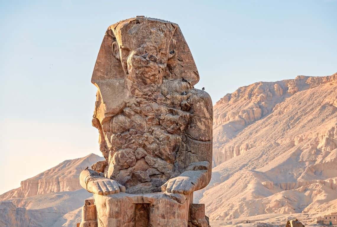 Visiting Colossi of Memnon in Luxor Visiting Colossi of Memnon in Luxor