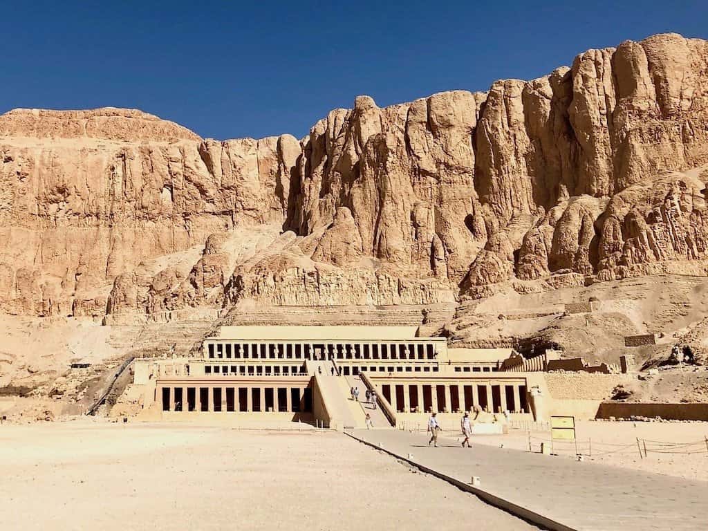 Visit to the Temple of Hatshepsut in the Valley of the Kings