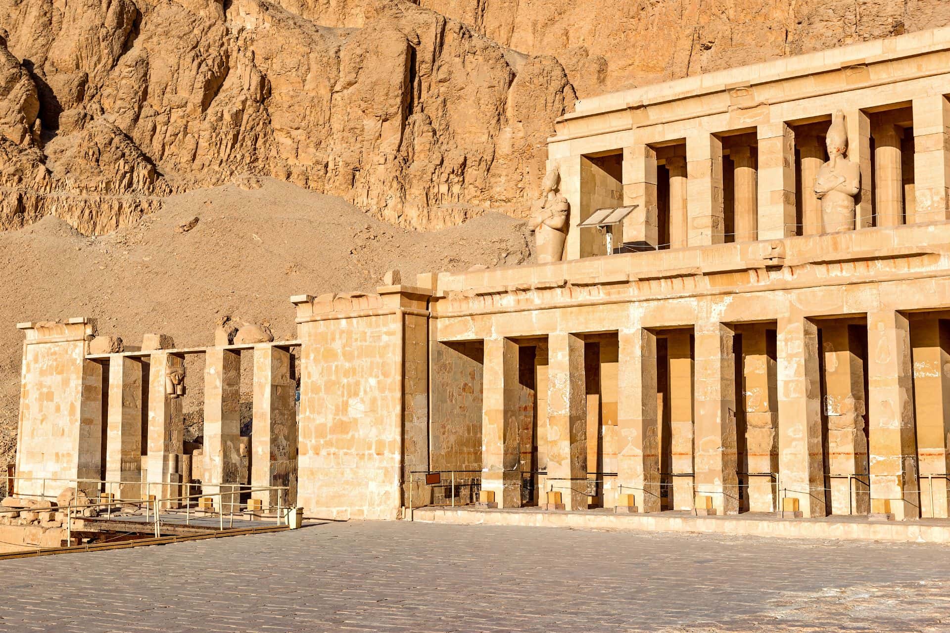 The Southern Colonnade at the Temple of Hatshepsut