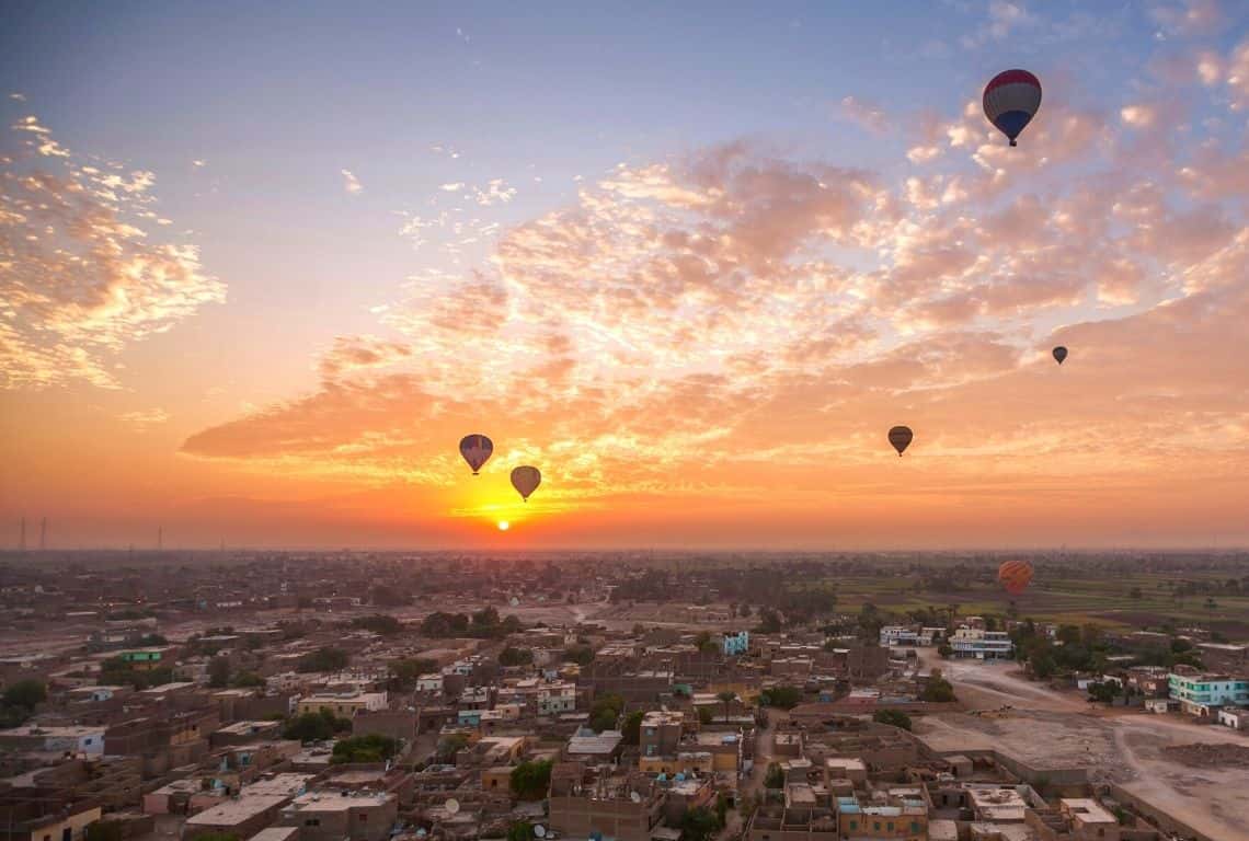 Hot Air Balloon Ride in Luxor