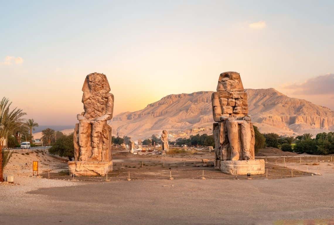 Colossi of Memnon in Luxor