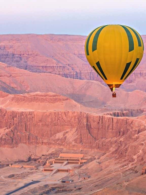 Sunrise Hot Air Balloon Ride in Luxor