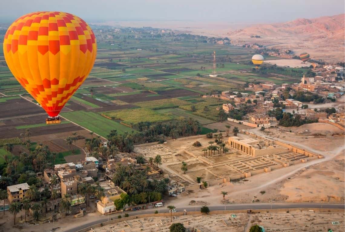 Hot Air Balloon Ride in Luxor