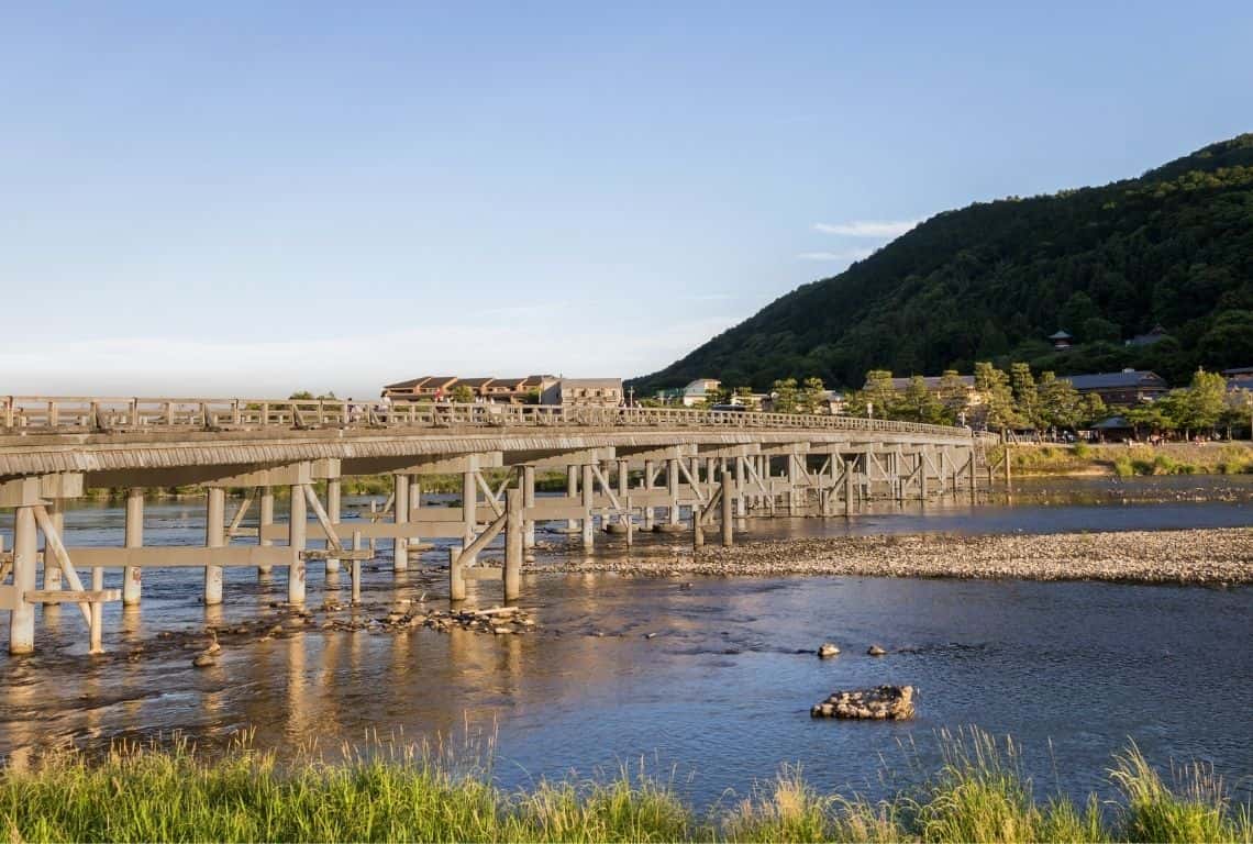 Togetsukyo Bridge in Arashiyama