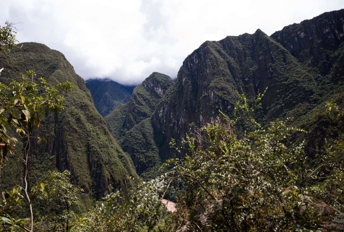 Hiking to Machu Picchu from Aguas Calientes