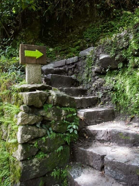 Hiking to Machu Picchu from Aguas Calientes