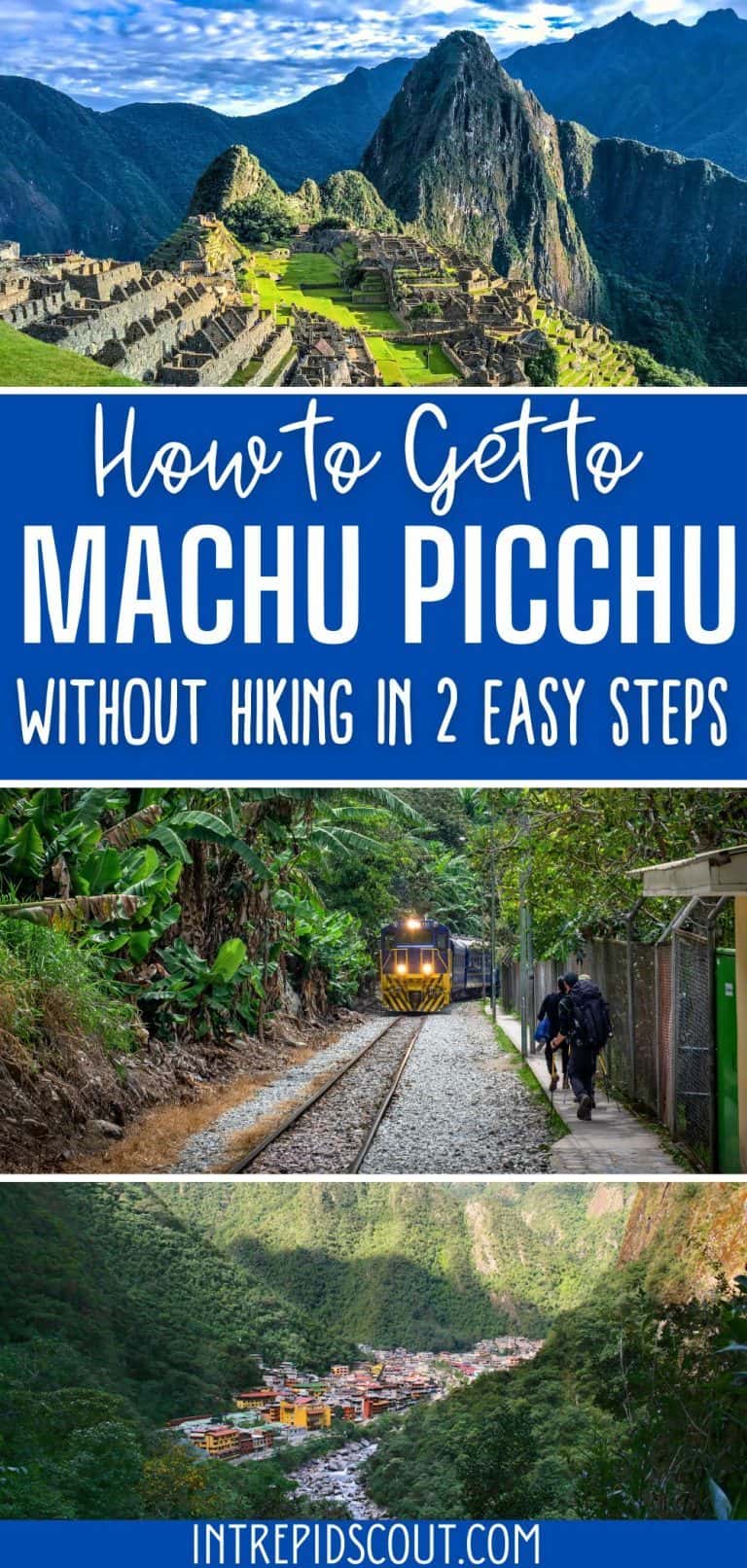 visit machu picchu without hiking
