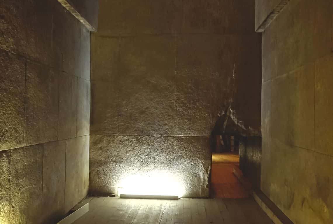 Inside the Great Pyramid of Giza