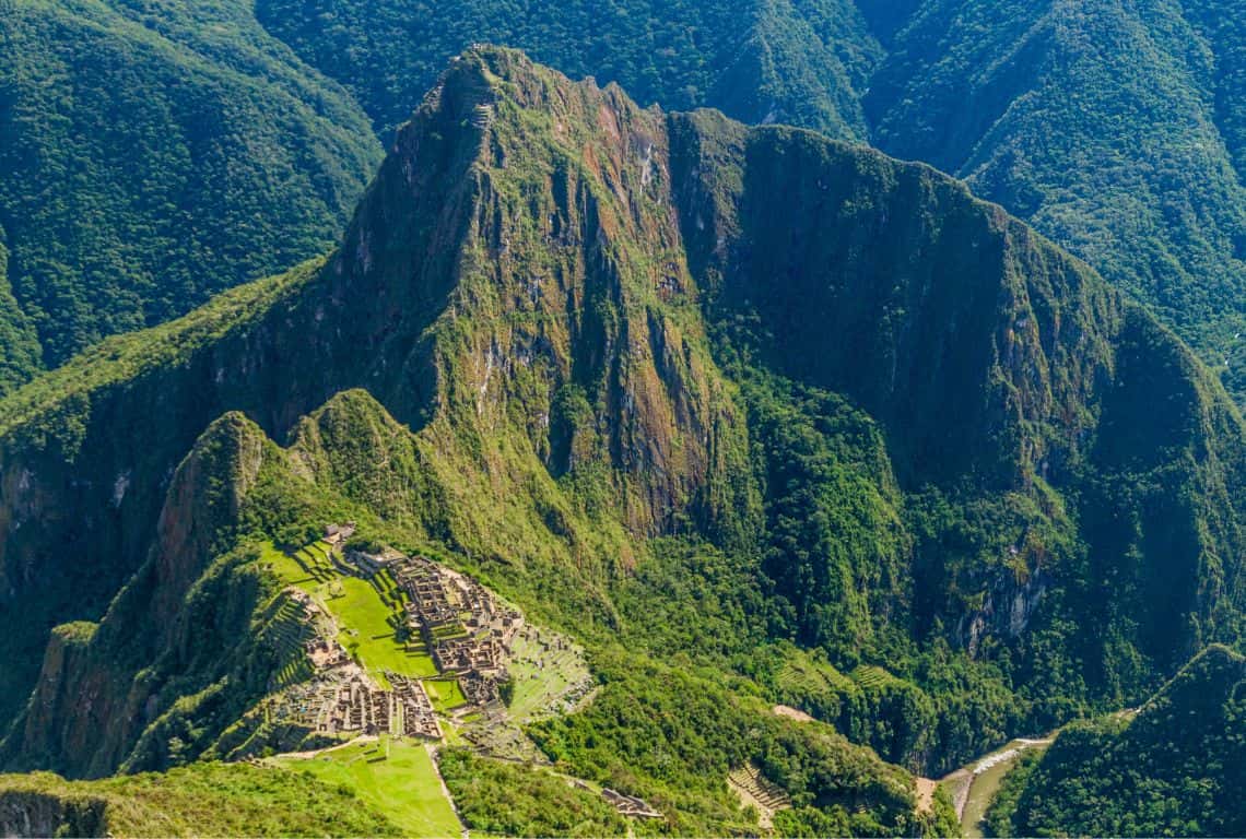 View from Machu Picchu Mountain