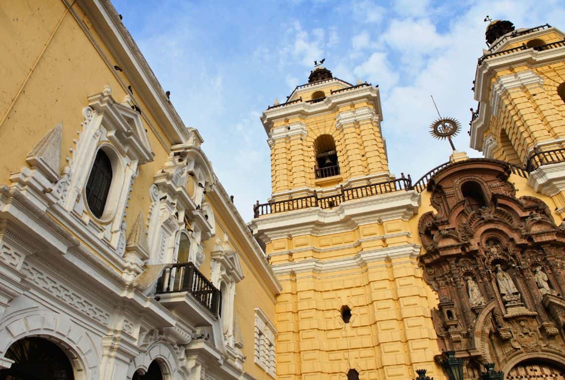 Church of San Francisco in Lima