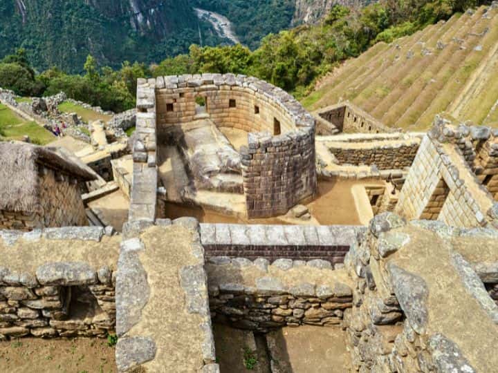 Temple of the Sun at Machu Picchu