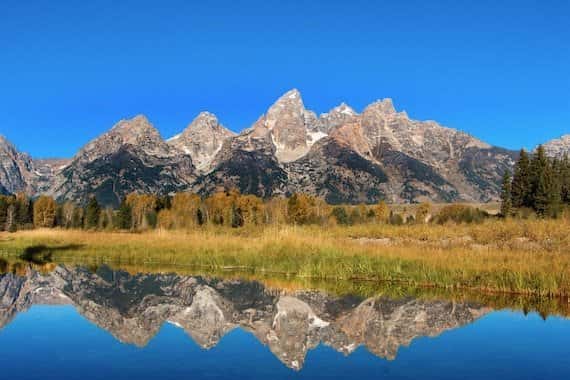 The Cathedral Group in Grand Teton National Park