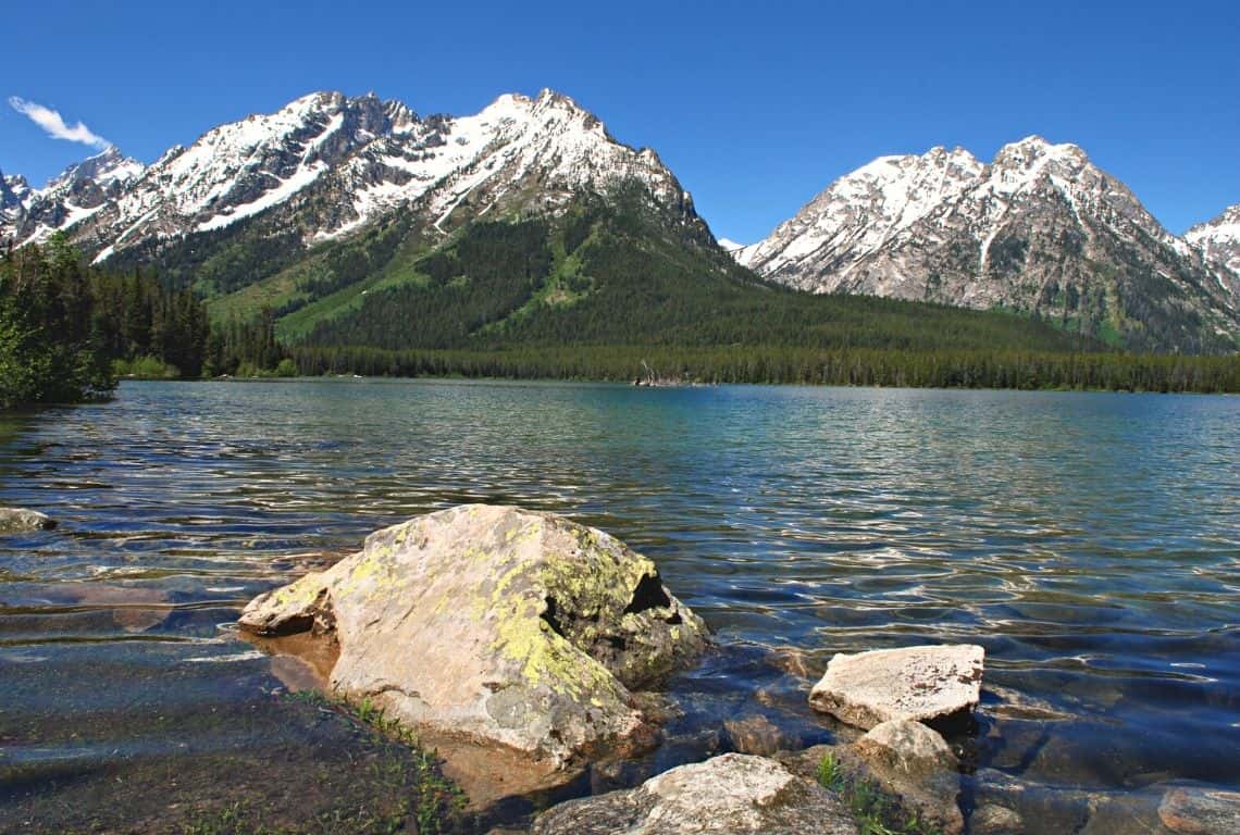 Leigh Lake in Grand Tetons