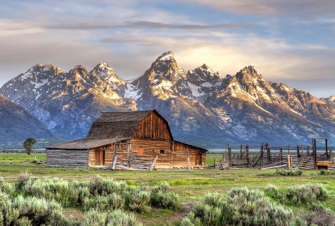 Moulton Barn on Mormon Row