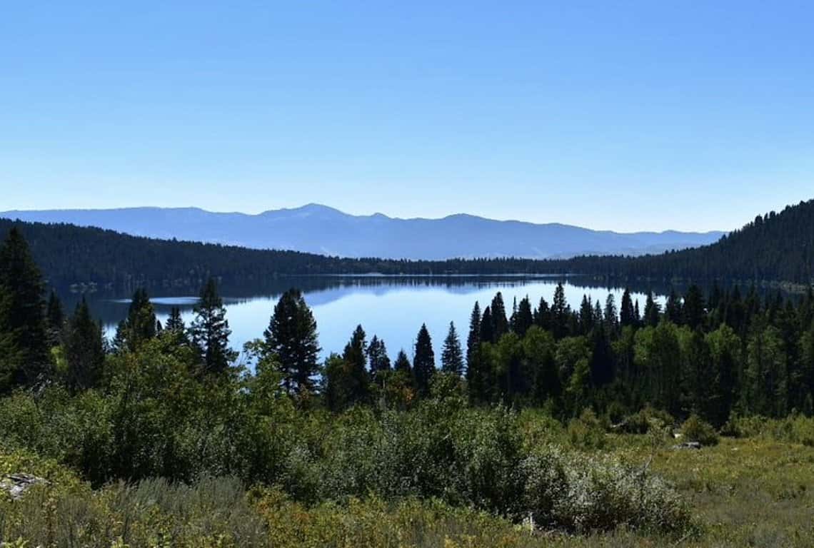 Phelps Lake Overlook in Grand Teton National Park