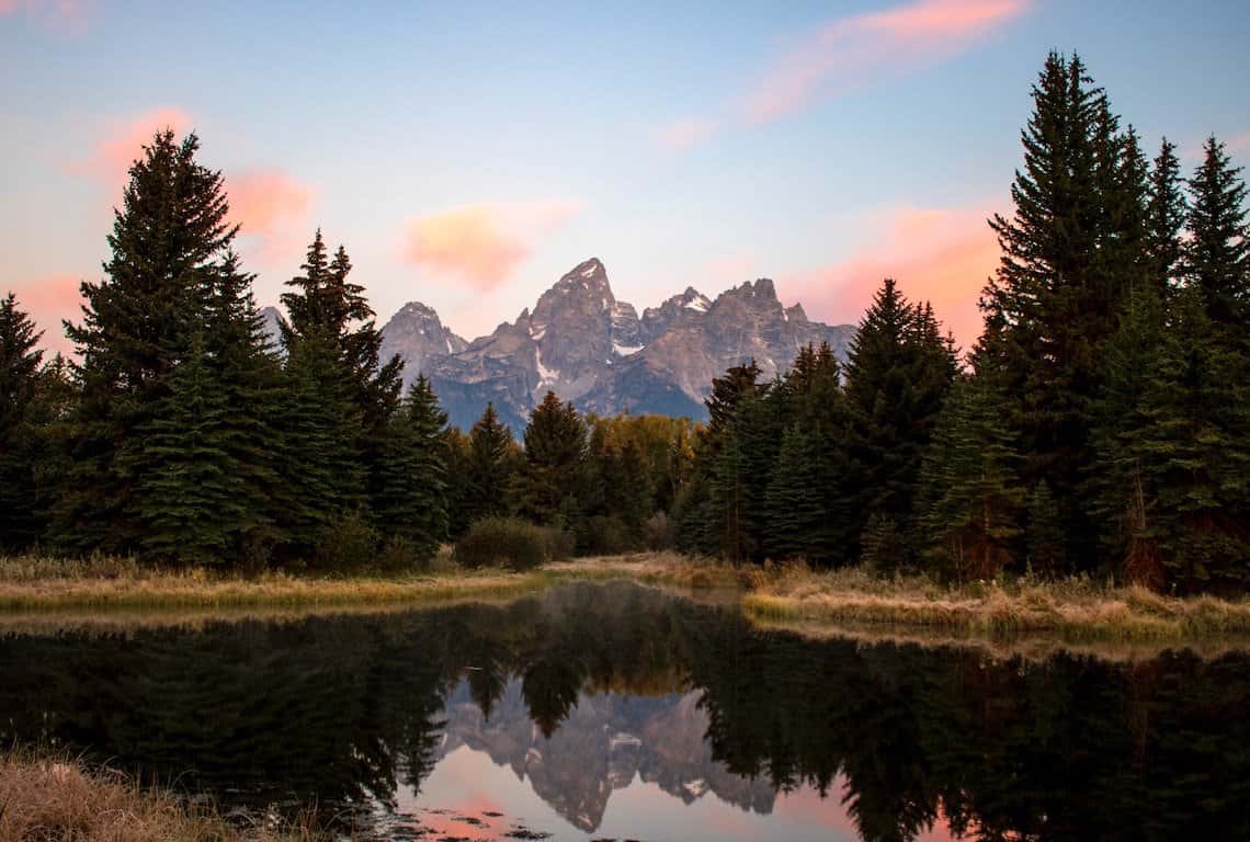 Schwabacher Landing in Grand Teton National Park