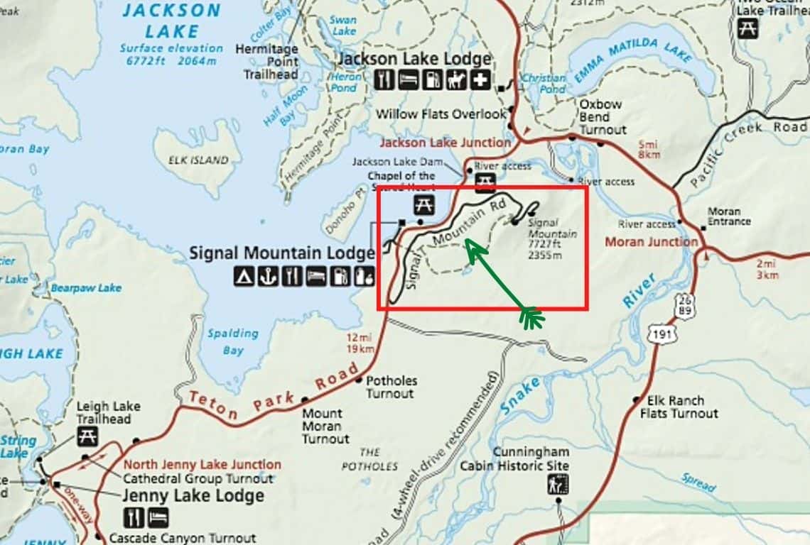 42 Mile Scenic Loop Drive in Grand Teton National Park